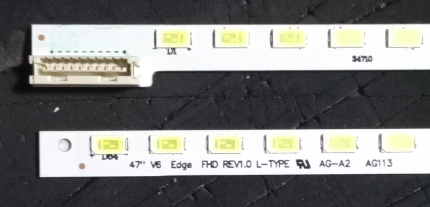 3660L-0369A LED BAR, 47 V6 EDGE FHD REV1.0 1 L-TYPE