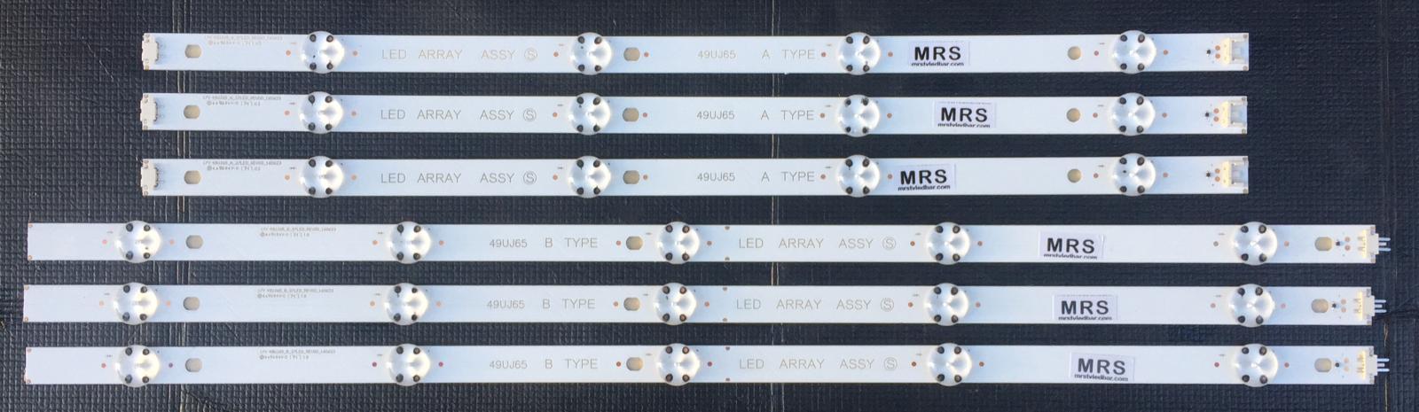 lg 49uj701v led bar 49uj651 49uj701v zc kpdltwk 17y 49uj65 a 27led 49uj65 b 27led eav632632404 hc490dgg absr2 mrs tv led bar